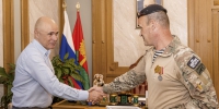 Морской пехотинец из Липецка поблагодарил регион за поддержку - Знамя Октября