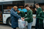 «Зелёный автобус» собрал сотни килограммов вторсырья в Липецке