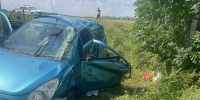 В Липецкой области в ДТП с перевернувшимся Сузуки пострадала пассажирка - Знамя Октября