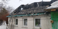 Под Липецком во время пожара сгорела крыша жилого дома - Знамя Октября