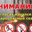 Пожароопасный сезон установлен в лесах области - Знамя Октября