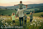 С Днём отца липчан поздравили губернатор и спикер регпарламента