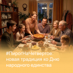 #ПирогНаЧетвертое: новая традиция ко Дню народного единства